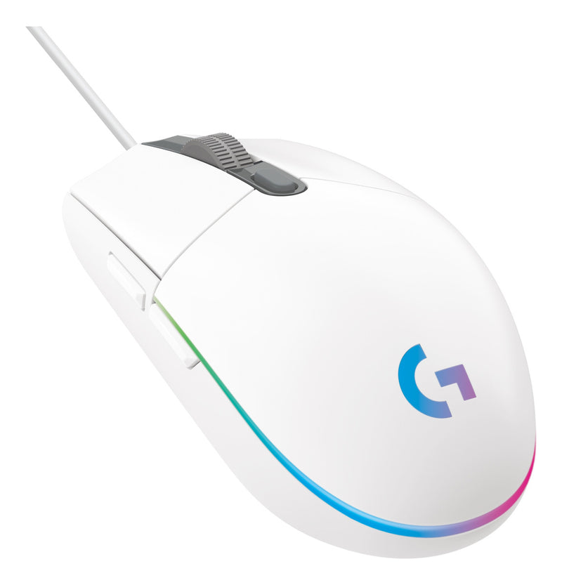 Mouse Gamer Logitech G203 RGB LIGHTSYNC, até 8.000 DPI, Preto