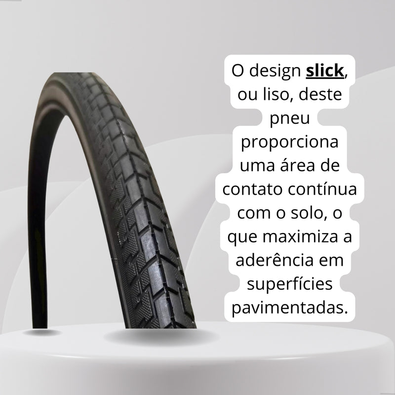 Pneu Ceci Barra Forte Aro 26x1.3/8 (37-590) Preto Slick