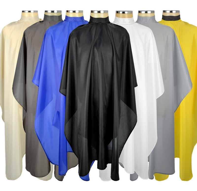Capa De Corte Cabeleireiro / Barbearia Nylon Preto Pentale