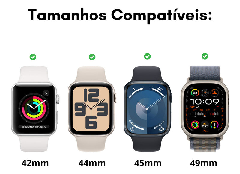 Pulseira Oceano Para Apple Watch Ultra 49mm Cor Lilás