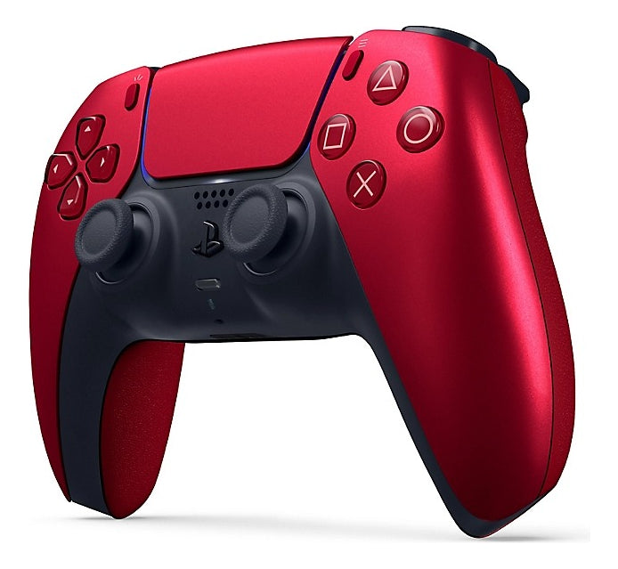 Controlador Joystick Sem Fios Dualsense para Ps5 Vermelho Vulcânico