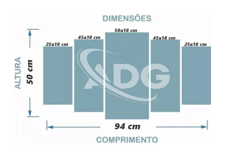 Quadros Flores Lirios Com Efeito Dourados Brilhantes 5 Peças