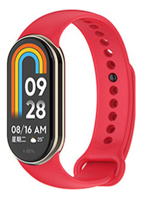 3x Pulseira Silicone Para Smartband Mi Band 9 Miband 9 Cor Preto/Preto/Preto Largura da pulseira 15 cm