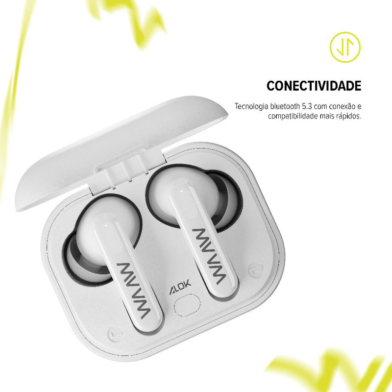 Fone De Ouvido Bluetooth Waaw By Alok Bluetooth Mob 500w
