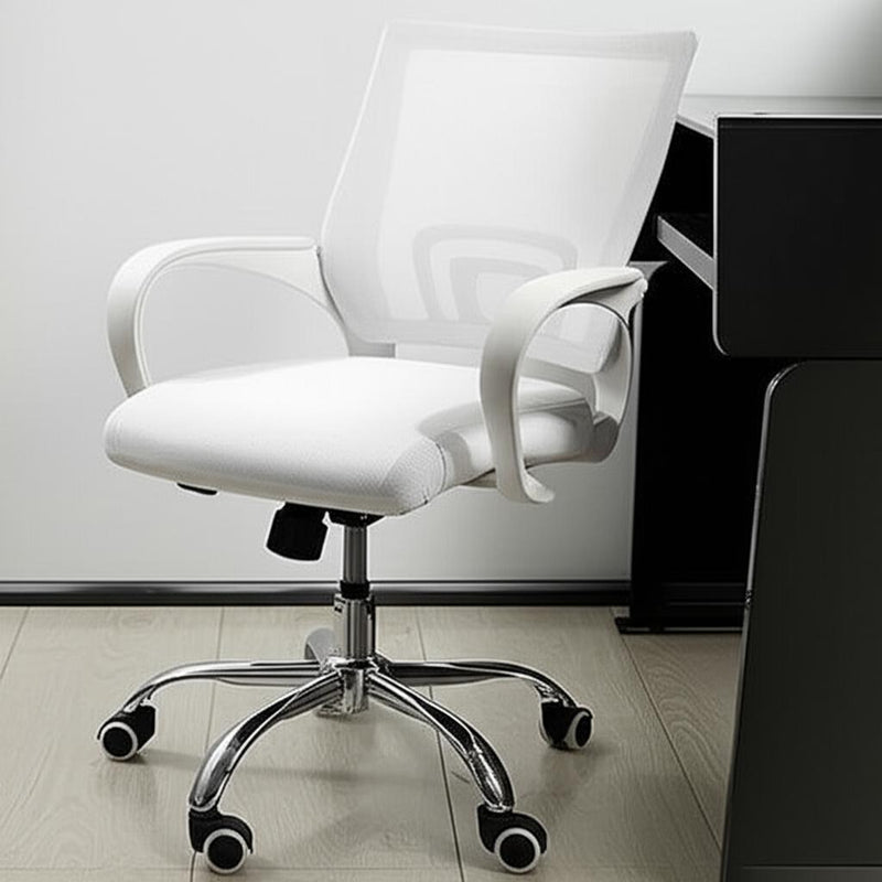 Cadeira de Escritório Pctop Office Fit 1001 9050 Ergonômica Preta com Estofado de Mesh y Tecido