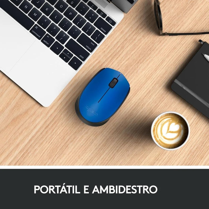 Mouse sem fio M170 Preto Logitech