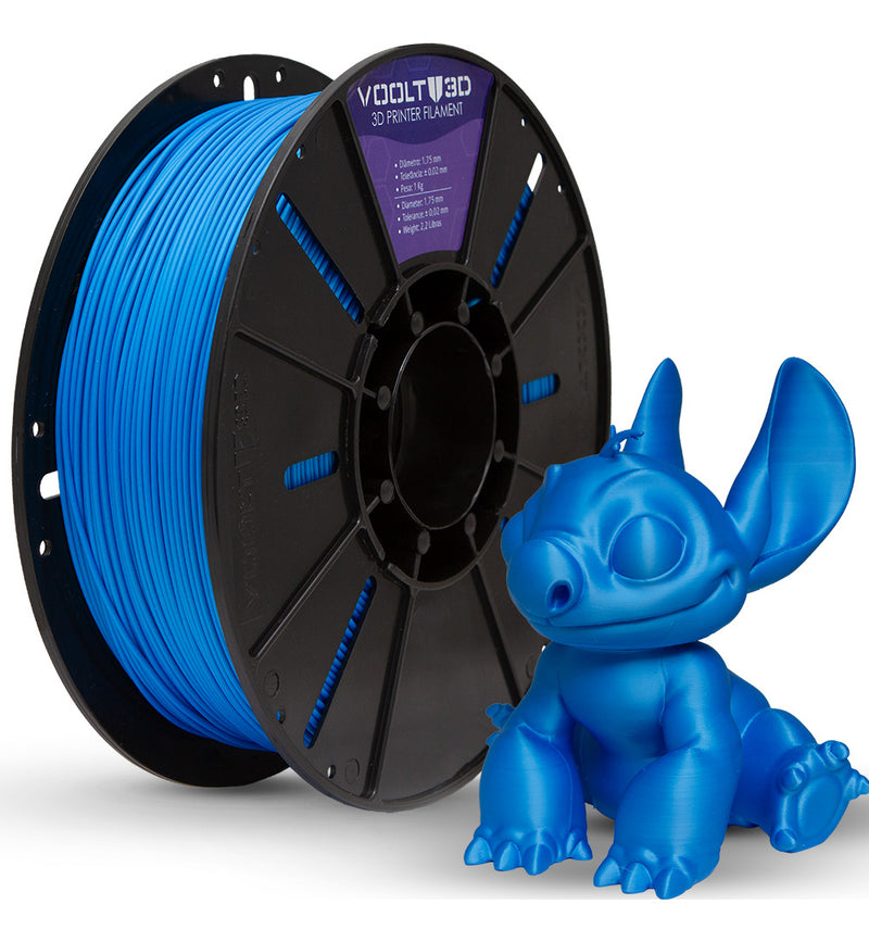 Voolt3D PLA Filamento 1.75mm Premium 1kg Cor Bege Caucasiano