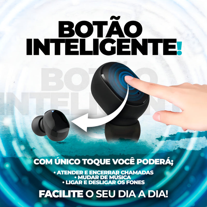 Fone De Ouvido Bluetooth Sem Fio Tws Led G9s Maxnova