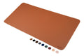 Mousepad Grande Preto 90x40 Deskpad Couro Antiderrapante Mesa Computador Notebook Eddias