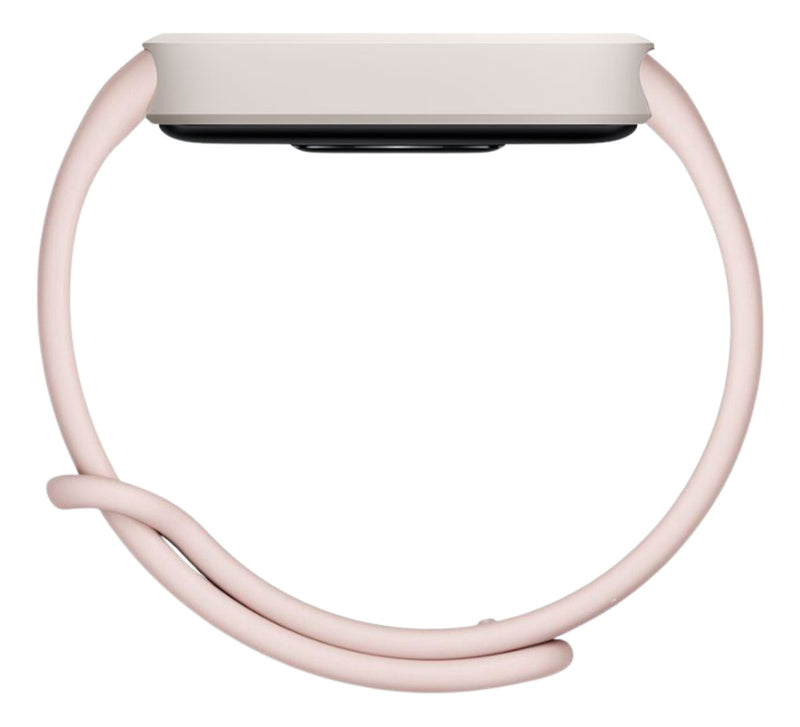 Pulseira 2em1 Protetora Para Xiaomi Smart Band 9 Active 1.47 Cor Rosa-claro