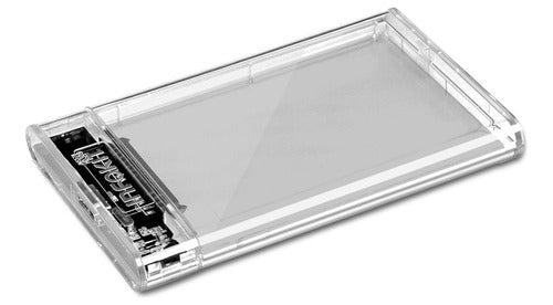 Case Externa Gaveta Para Hd Sata 2,5 Usb 3.0 Transparente Pafesa Tech Notebook Computador Pc Portátil Para Windows
