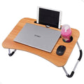 Mesa Suporte Notebook Dobrável Cama Sofá Trabalho Estudo Cor Preto
