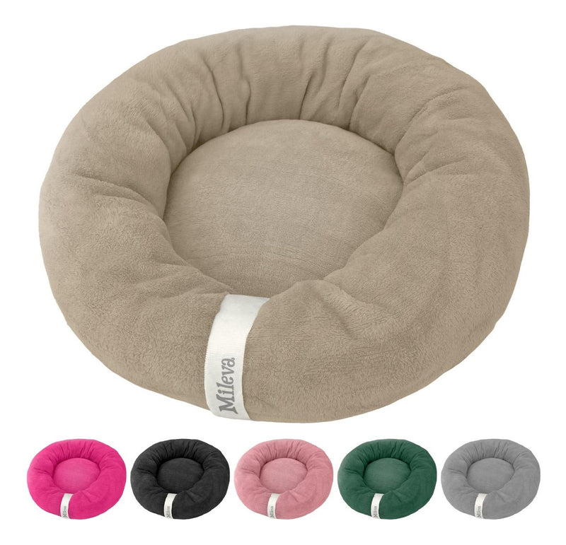 Cama De Gato Caminha Nuvem Ninho Pet Soft Redonda 50x50cm