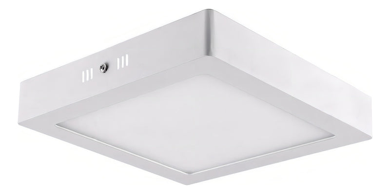 Elgin plafon painel quadrado sobrepor 24w branco frio 6500k estrutura branco-frio