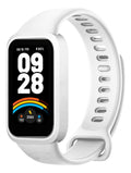 Pulseira 2em1 Protetora Para Xiaomi Smart Band 9 Active 1.47 Cor Rosa-claro
