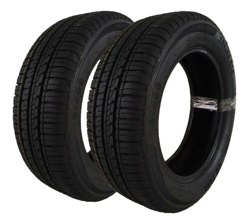Kit 2 Pneu 185/60 R15 Remold Gw Tyres C/ Garantia R