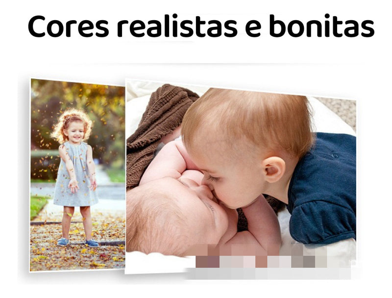A4 Jojo Paper papel fotográfico fosco 230 g 100 folhas branco
