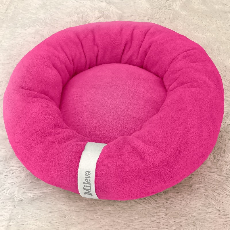 Cama De Gato Caminha Nuvem Ninho Pet Soft Redonda 50x50cm