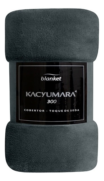 Cobertor Manta Blanket 300 Queen Grafite Kacyumara