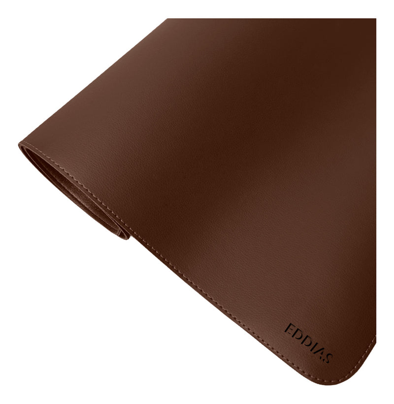 Mousepad Grande Preto 90x40 Deskpad Couro Antiderrapante Mesa Computador Notebook Eddias