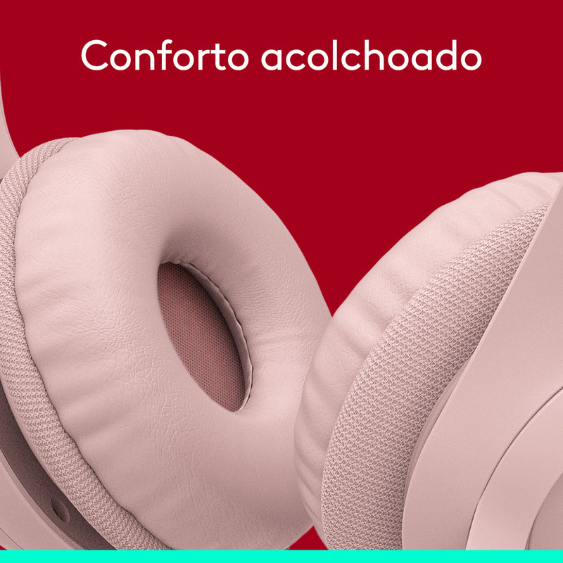 Headset com fio USB Logitech H390 Preto