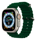 Pulseira Oceano Para Apple Watch Ultra 49mm Cor Lilás