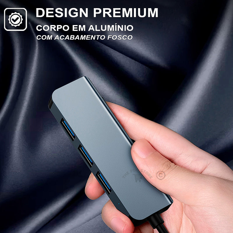 Hub Usb 8 Portas Usb 3.0 5 Gbps Extensor Adaptador Usb 3.0 Computador Pc Notebook Pdo Store