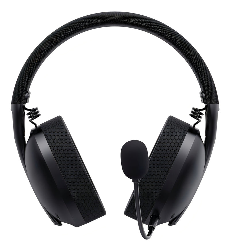 HAVIT Fone de Ouvido Headset Gamer FUXI-H3 Quad-Mode (com fio e sem fio, Wireless 2,4GHz, Bluetooth, Cabo USB-C, Cabo Auxiliar 3.5mm). Surround, Baixa Latência - Preto