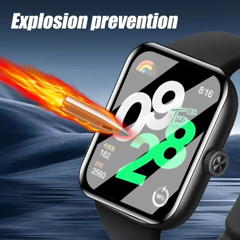 Película 3d 9d Cerâmica Para Redmi Watch 3 4 5 Active Lite