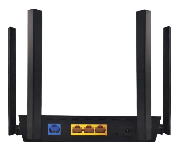 Roteador Gigabit Ex141 Wi-fi 6 Dual Band Ax1500 Cor Preto