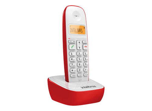 Telefone Sem Fio Intelbras TS 7510 Vermelho