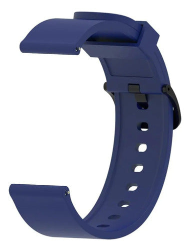 Pulseira Silicone Gold Compatível Amazfit Bip S A1821 20mm Cor Vermelho