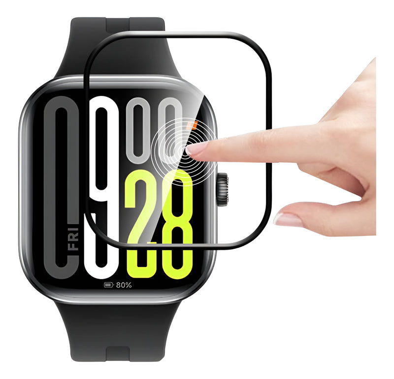 Película 3d 9d Cerâmica Para Redmi Watch 3 4 5 Active Lite