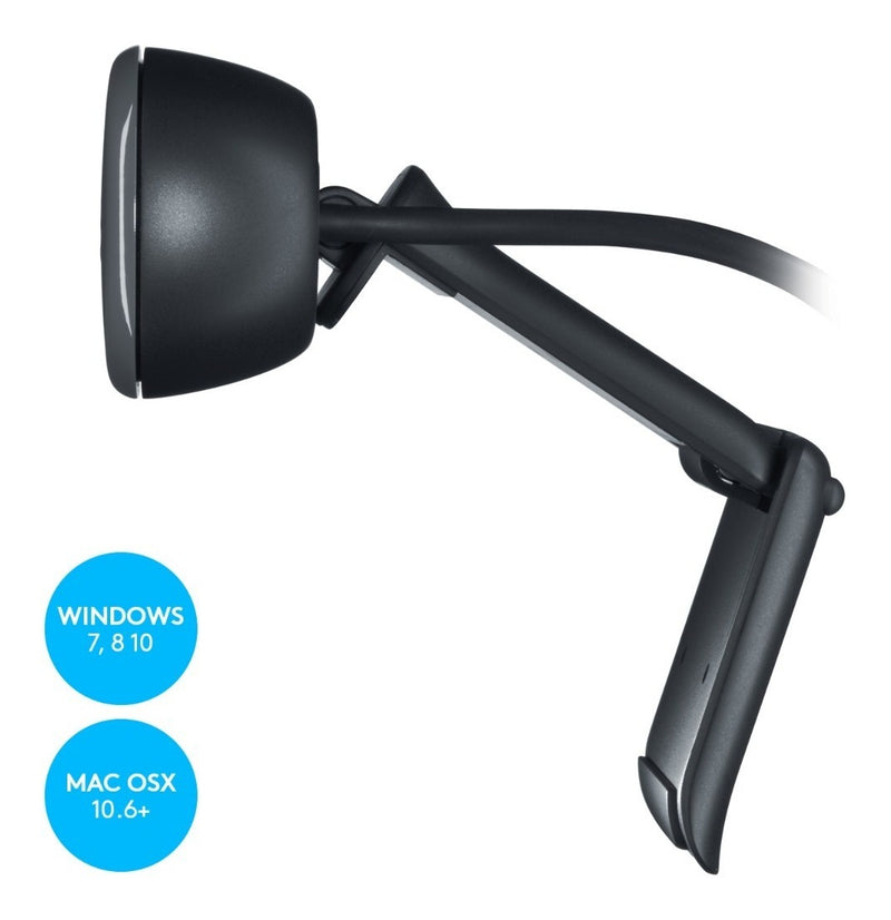 Webcam HD Logitech C270 com Microfone Embutido