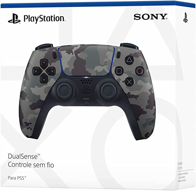 Controlador Joystick Sem Fios Dualsense para Ps5 Vermelho Vulcânico