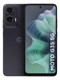 Smartphone Motorola Moto G35 5g - 128gb 12gb (4gb Ram+8gb Ram Boost) E Camera 50mp Com Ai Nfc Tela 6.7 Com Superbrilho - Grafite - Vegan Leather