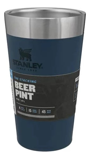 Copo Térmico de Cerveja Stanley Matte Black Preto | 473ML