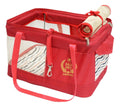 Bolsa de transporte aéreo para pets vermelha modelo latam 40x28x25 cm