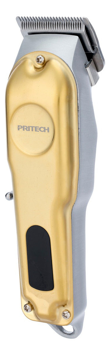 Máquina Barbear Cortar Cabelo Pritech Elétrica Sem Fio
