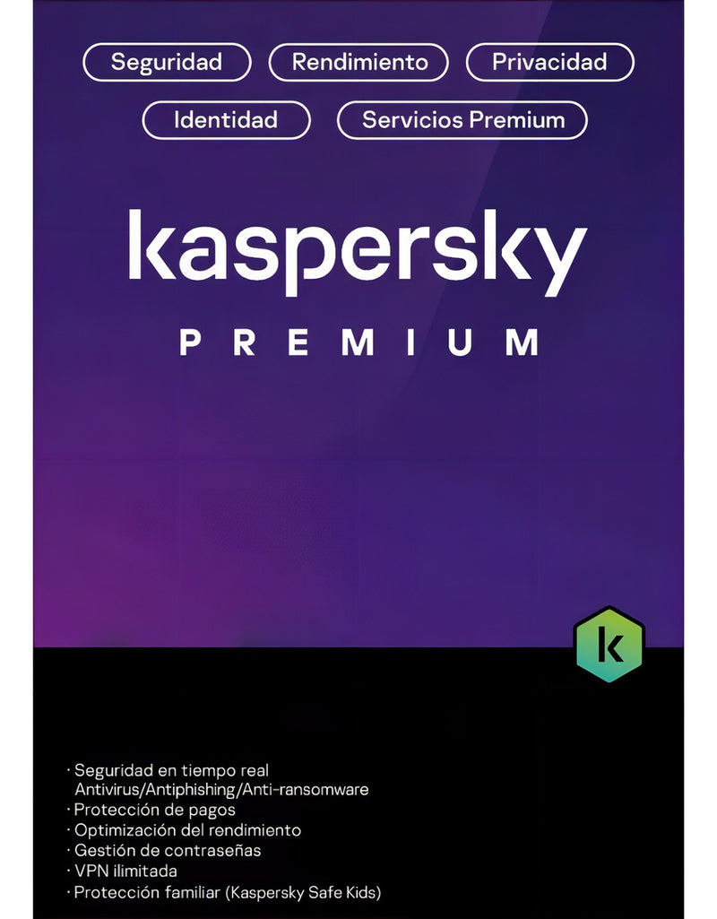 Kaspersky TMKS-410 Premium 5 dispositivos - 12 Meses