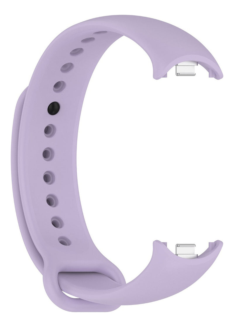 Pulseira Silicone Trava Metal Sport Compatível C/ Mi Band 8 Cor Vermelho