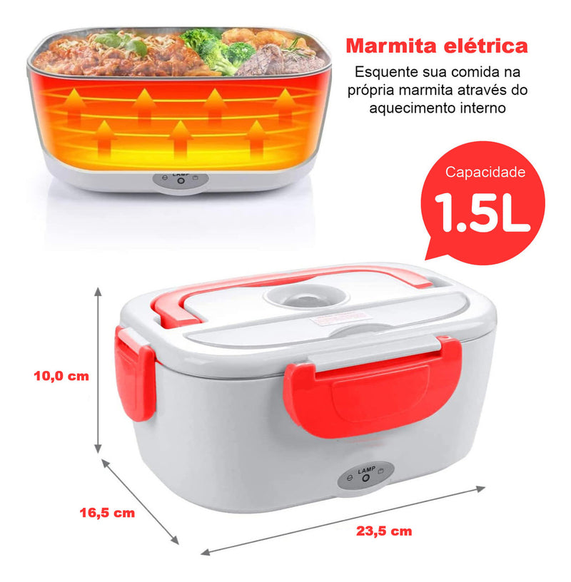 Marmita Elétrica Yonks Bivolt Carro/casa 12v/24v E 110v/220v