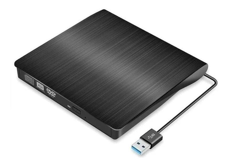 Gravador De Dvd Leitor Cdrom Externo Usb 3.0 Portátil