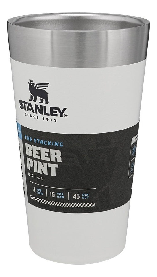 Copo Térmico de Cerveja Stanley Matte Black Preto | 473ML