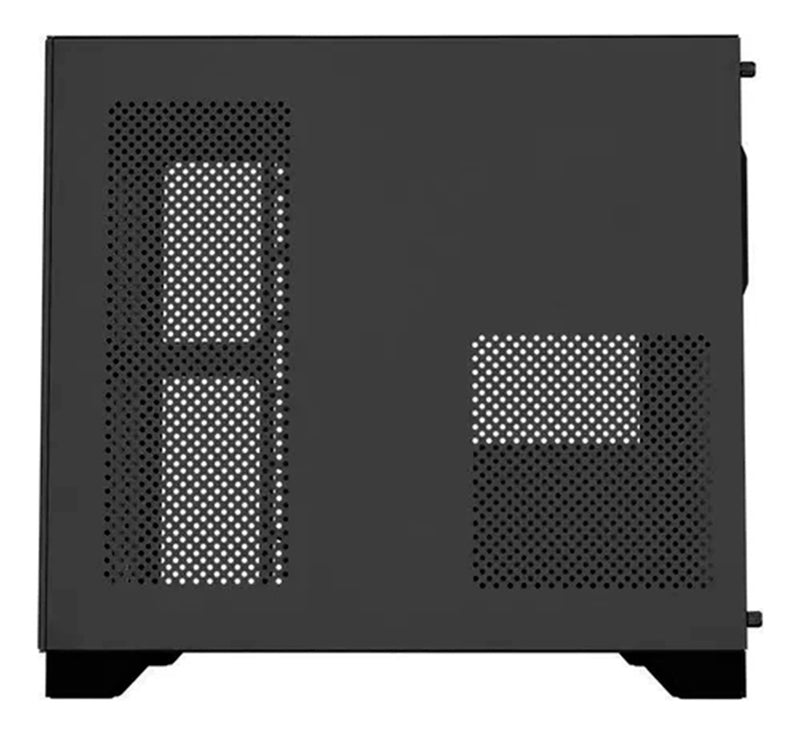 Gabinete Gamer Hayom Aquário Com 4 Cooler Fan Led Rgb