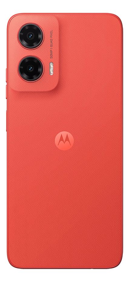 Smartphone Motorola Moto G35 5g - 128gb 12gb (4gb Ram+8gb Ram Boost) E Camera 50mp Com Ai Nfc Tela 6.7 Com Superbrilho - Grafite - Vegan Leather