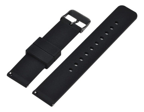 Pulseira Silicone Gold Compatível Amazfit Bip S A1821 20mm Cor Rosa