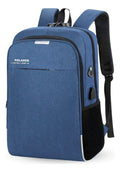 Mochila Anti Furto Polares Notebook Saída Cabo Aux Usb E Fone Ouvido Cor Preto