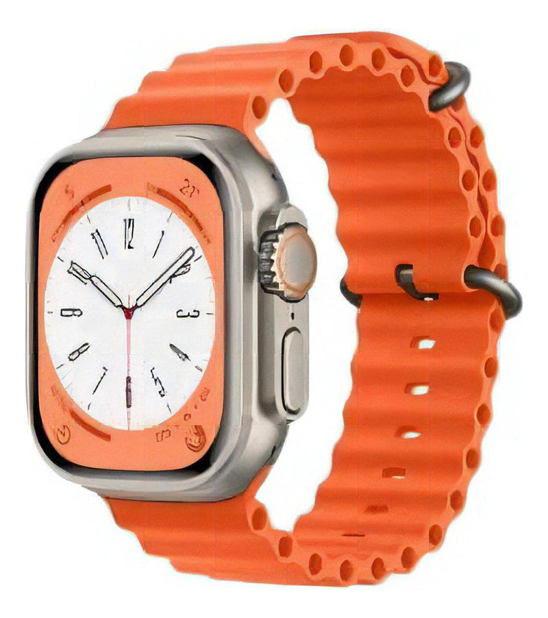 Pulseira Oceano Para Apple Watch Ultra 49mm Cor Lilás
