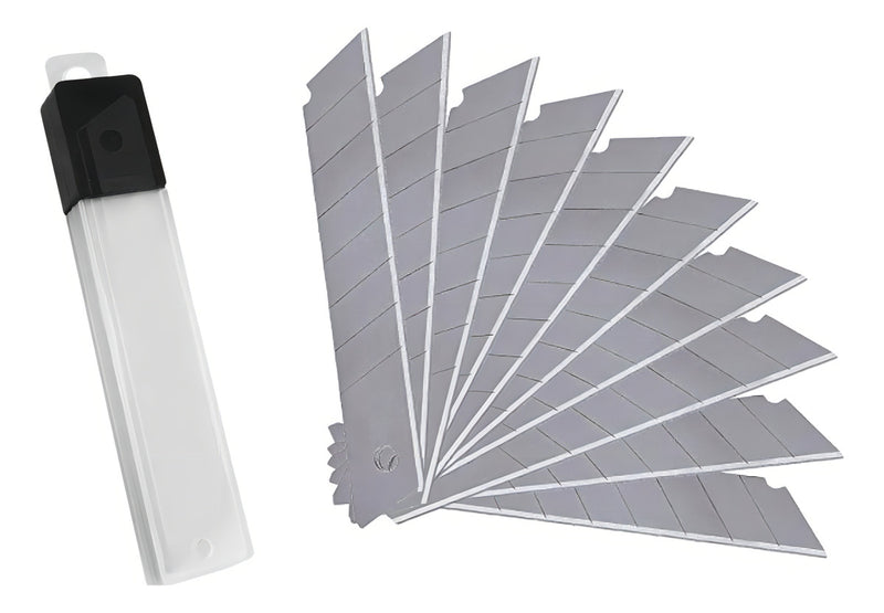 Kit 200 Lamina Para Estilete Larga 18mm Profissional MFL
